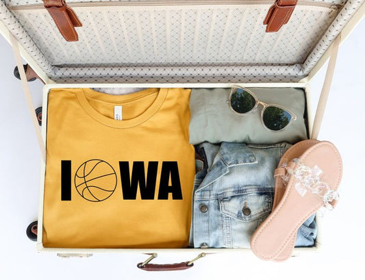 **ONLINE EXCLUSIVE** Iowa Basketball Boutique Style Tee