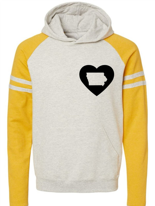 **ONLINE EXCLUSIVE** Cursive Iowa Heart Graphic Sweatshirt